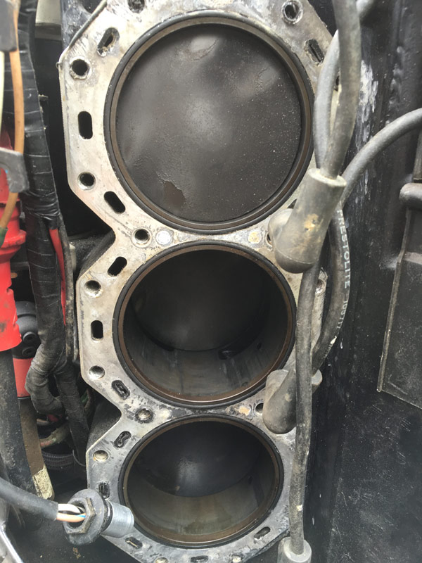 Knocking & low compression in 2 cylinders. 1993 Johnson Fast Strike 150