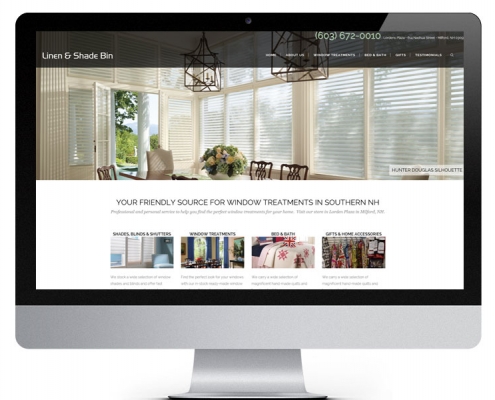 Linen and Shade Bin Website